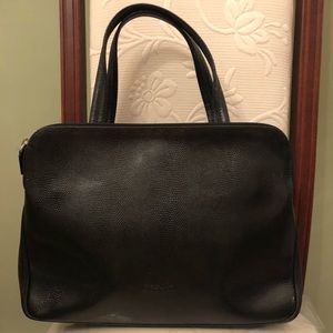 DESMO Top Handle Black Bag